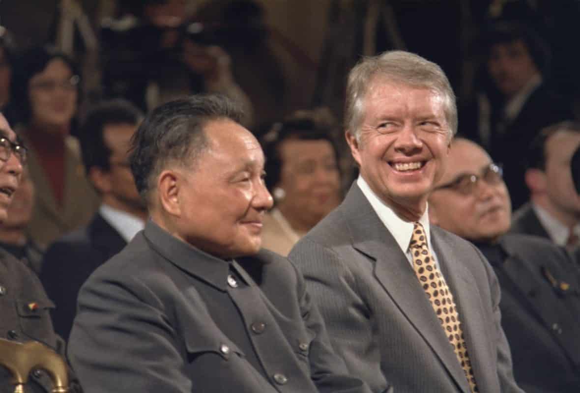 Proof That China Has Been A Technocracy Since 1976 Carter and Deng Xiaoping