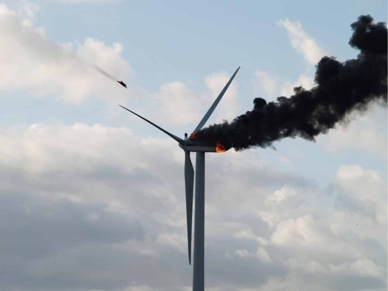 German Energy Company Takes Down Windmills To Make Room For Coal Mining