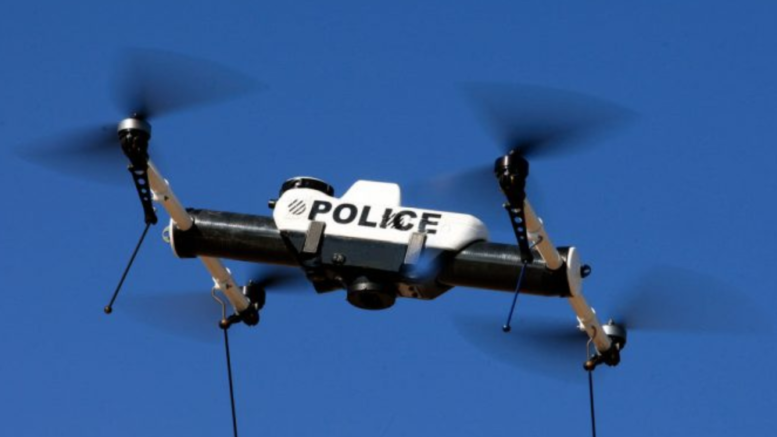 DVI police drone