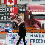 trucker protest quebec