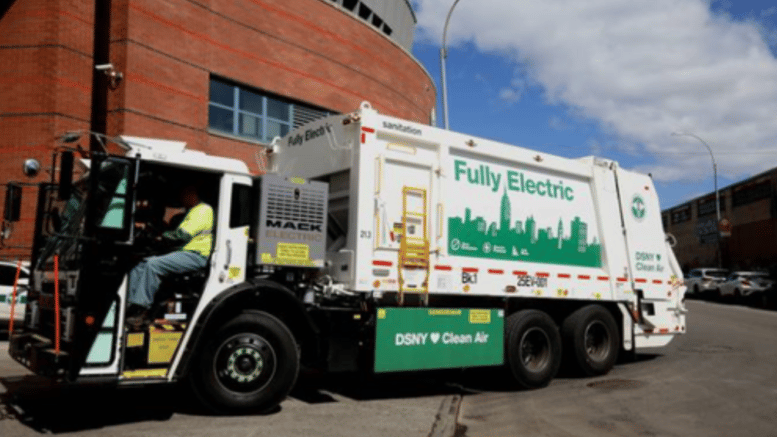Bust: NYC Electric Garbage Trucks Lasted Only 4 Hours In Cold