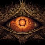 Eye of sauron lord. Generate Ai