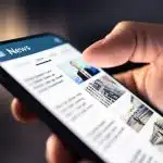 Actualités sur téléphone 1200x800