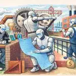 robot sulla politica